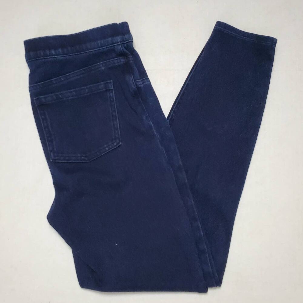 Spanx Dark Blue Denim Leggings SZ Medium